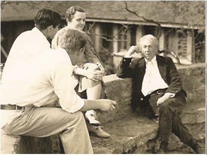 circa1933.  Although Dow apprenticed with Frank Lloyd Wright in the summer and fall of 1933, the lyrical composition of his studio and home is very much his own.