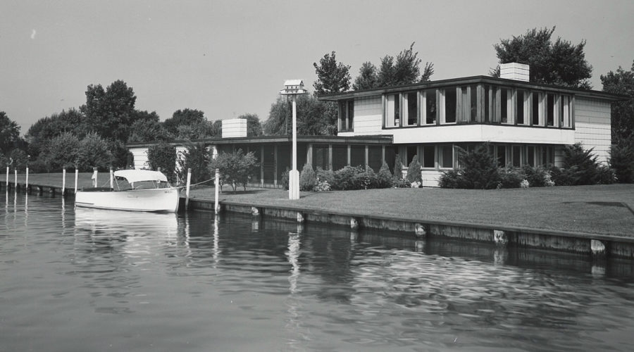 The LeRoy Smith Residence by Alden B. Dow