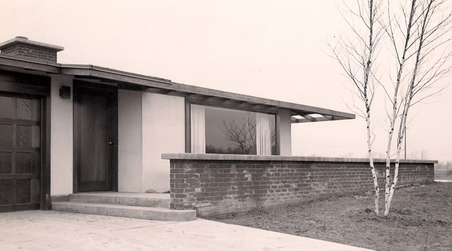 The E. G. MacMartin Residence by Alden B. Dow