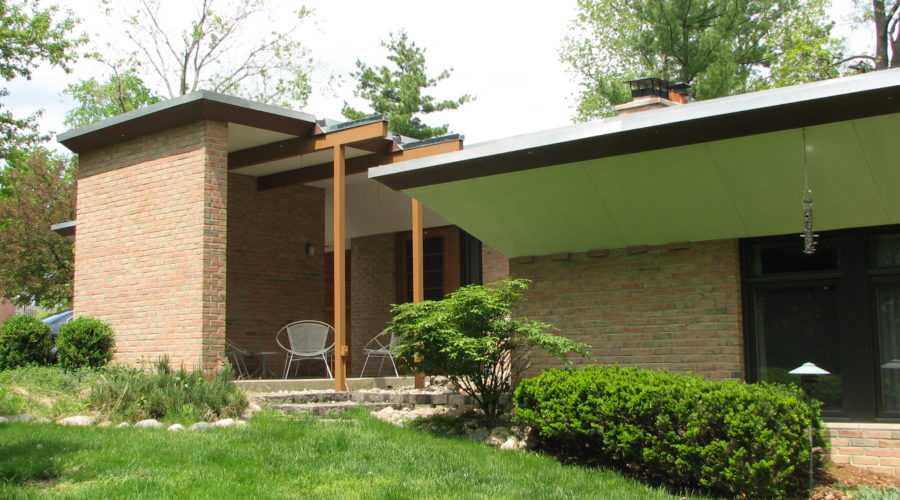 The Dr. Joe Morris Residence by Alden B. Dow