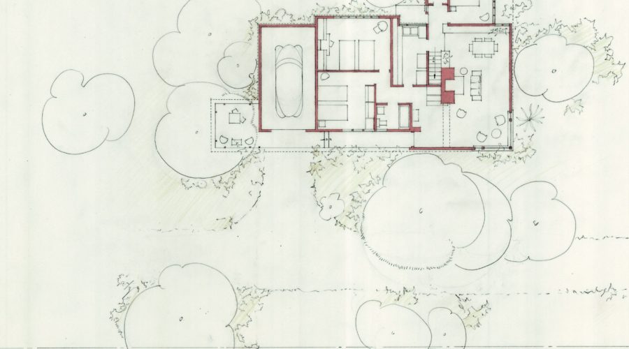 The William F. Brown Residence by Alden B. Dow