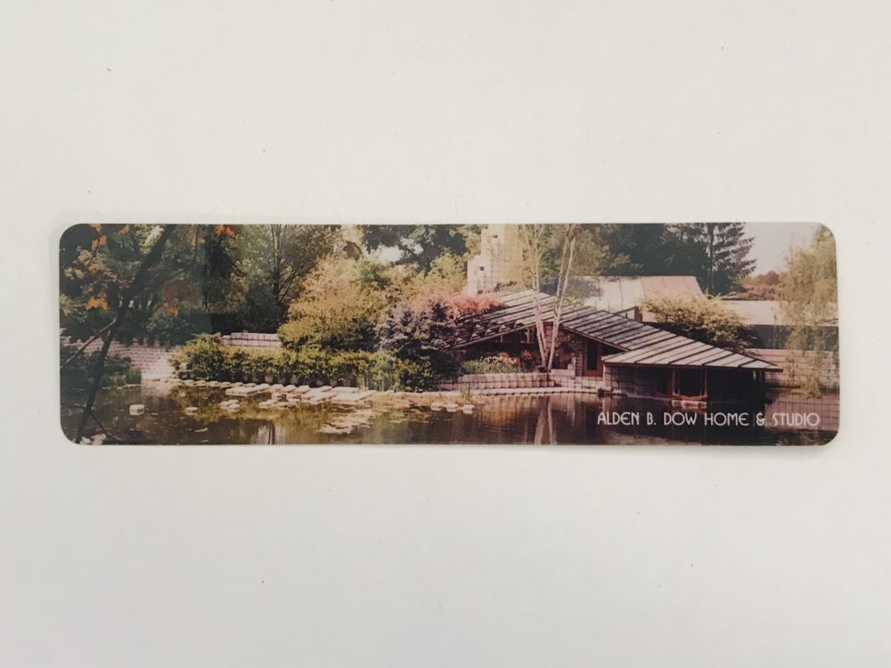 The Alden B. Dow Home and Studio Submarine Laminated Book Mark